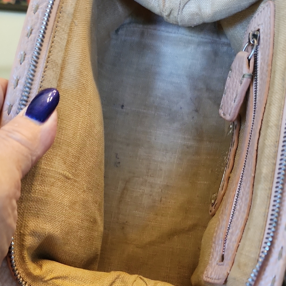 FENDI Pink Blush Mini Selleria Bag - Picture 11 of 16